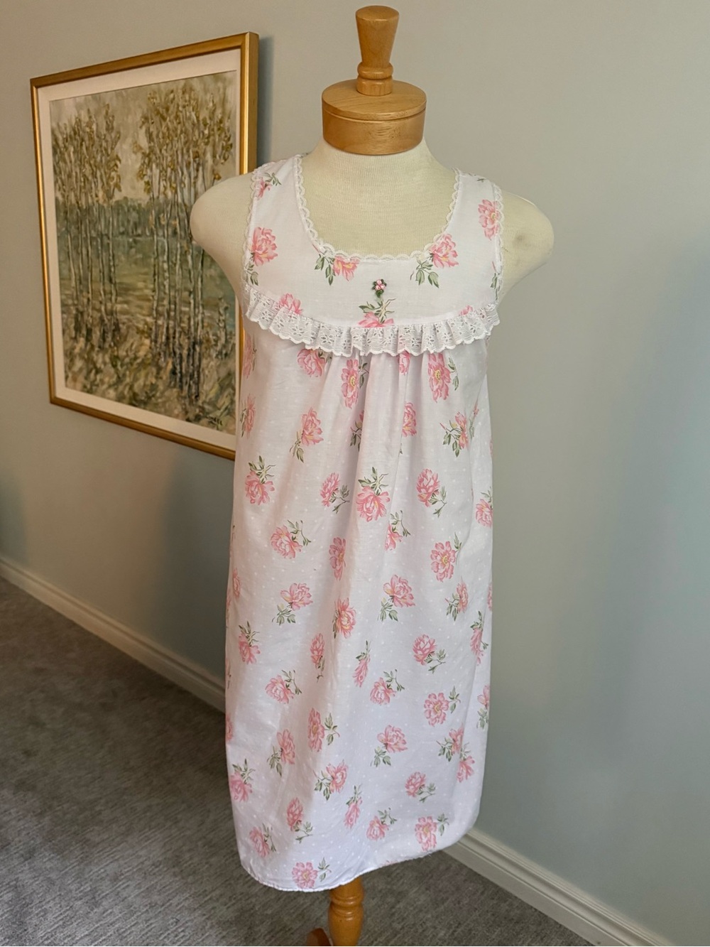 Vintage Hayo Floral Nightgown / House Dress – L/G